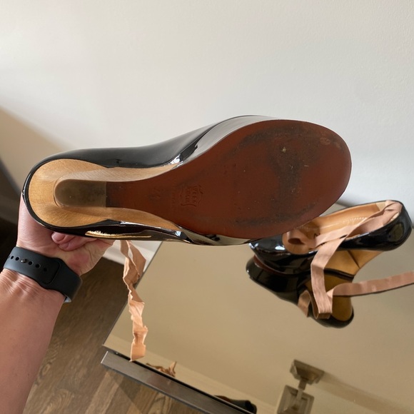 Lanvin patent Puzzle wedges size 41 - Picture 4 of 5